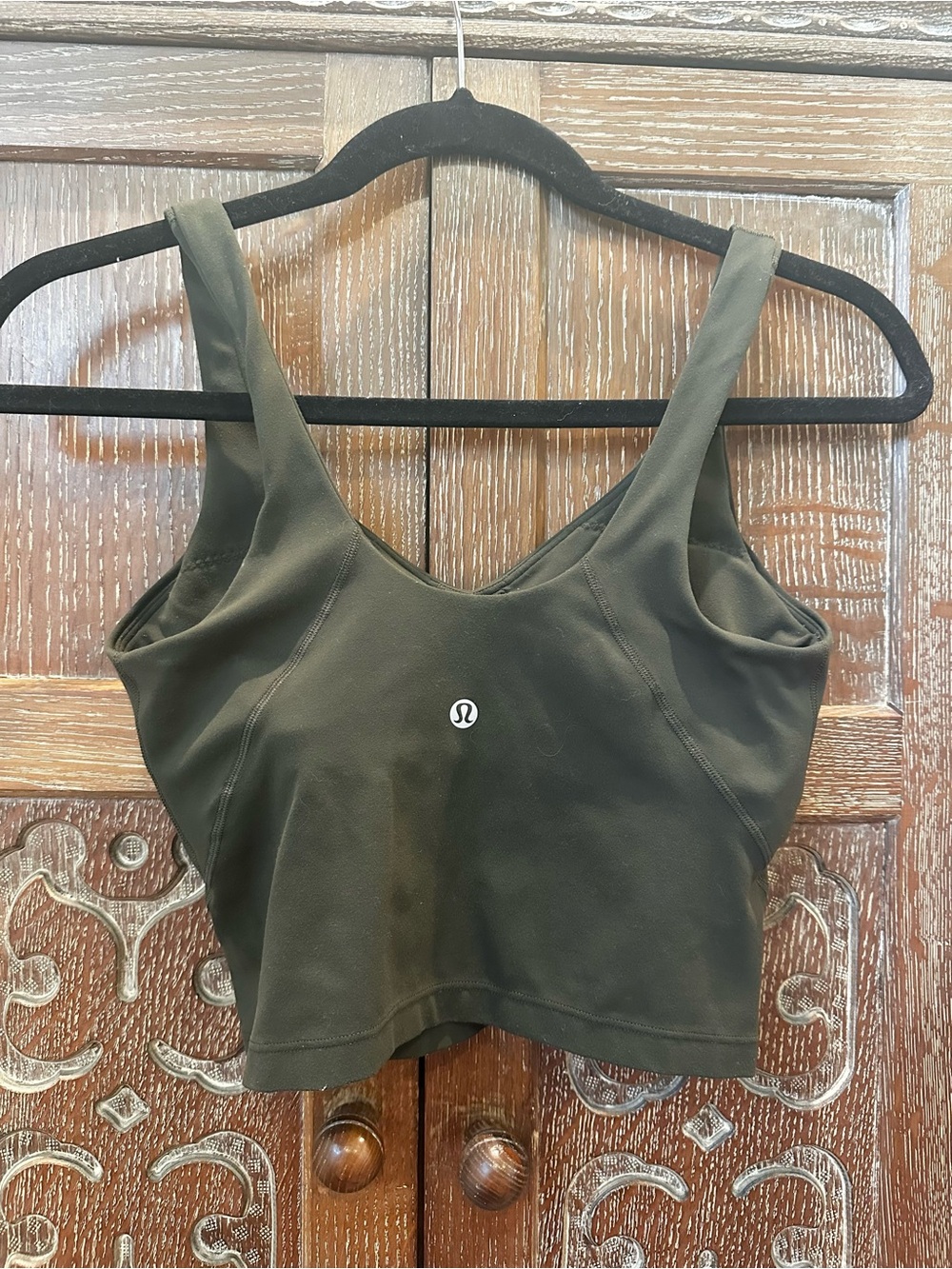 lululemon Align Olive Green Tank